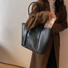 Sac Cabas Noir Cuir