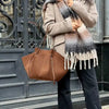 Sac en Daim Marron