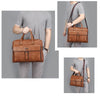 porte document homme ordinateur cuir