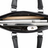 Porte Document Simili Cuir Noir