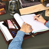 Conférencier A4 Cuir