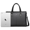 Porte Document Simili Cuir Noir