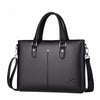 Porte Document Simili Cuir Noir