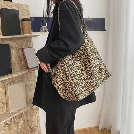 Sac Cabas Leopard tendance