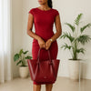 cabas pour femme rouge