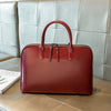 Sac A Main Porte Document Rouge