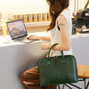 Sac Femme Porte Document - Vert Exotique