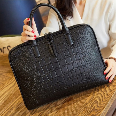 Porte Documents A4 Noir Pour Femme