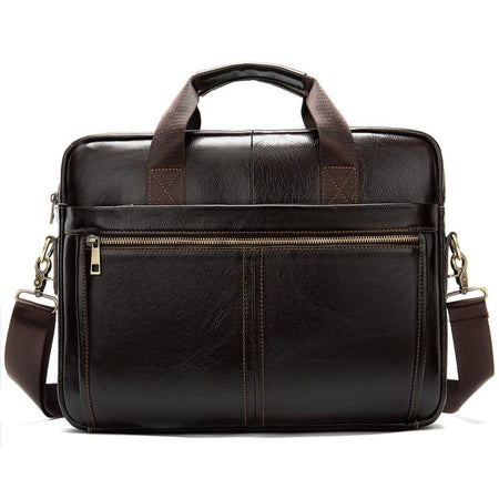 sac homme porte document marron