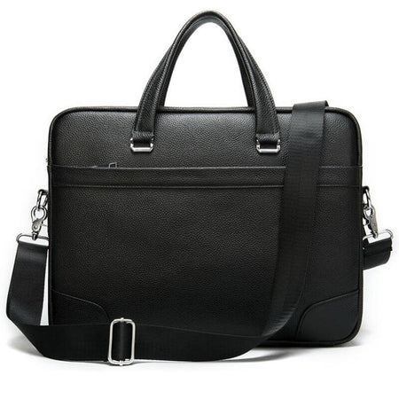 porte-documents cuir homme noir